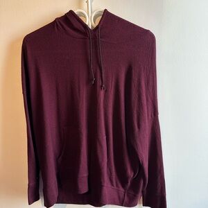 American Eagle Burgundy Hoodie